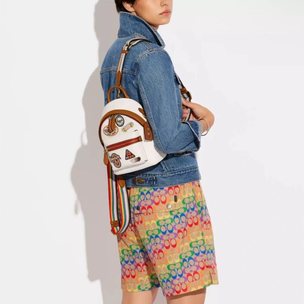 Coach Charter Pride Patches Backpack